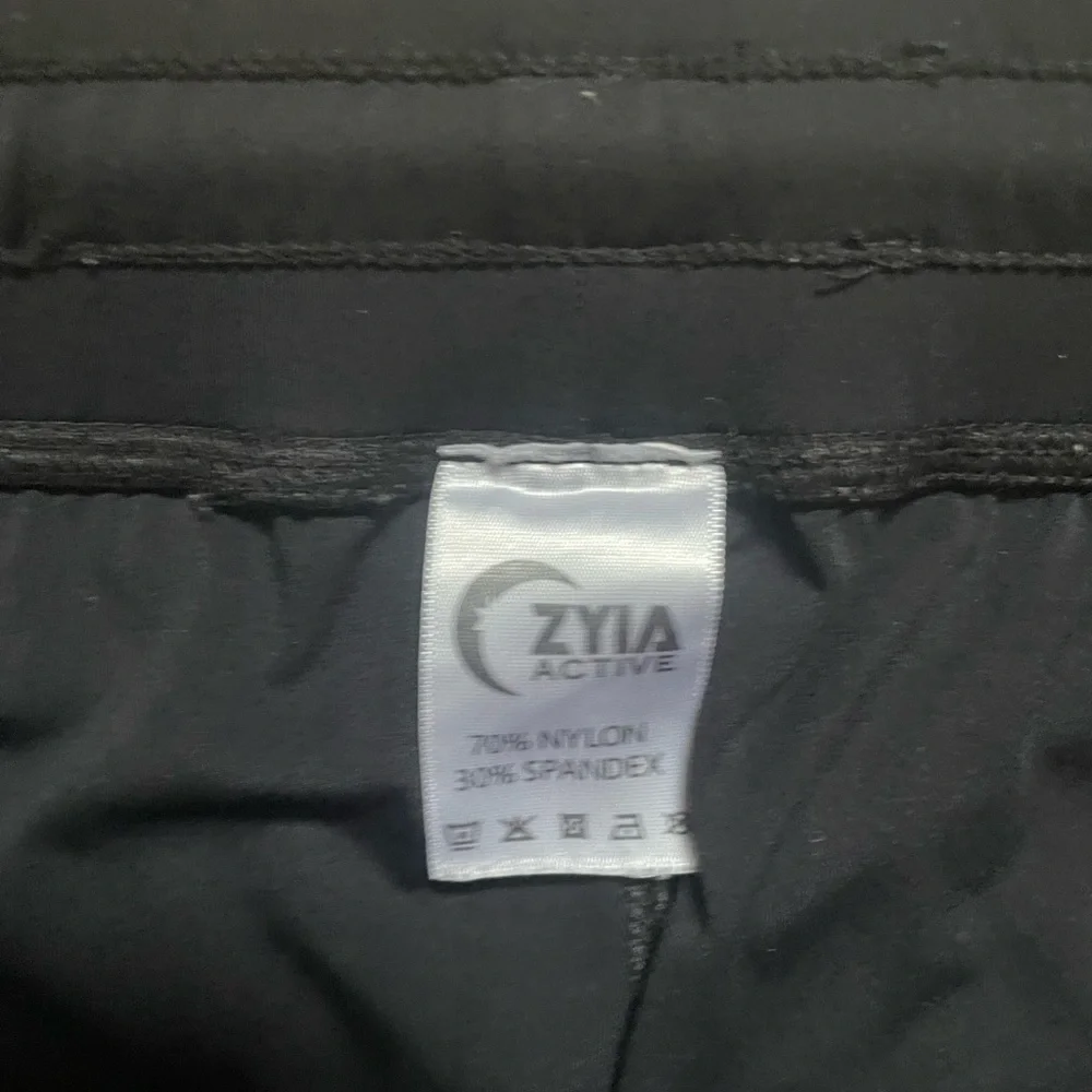 ZYIA Black Track Pants size small - Picture 6 of 7